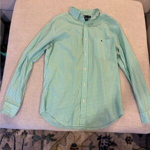 Vineyard Vines Long Sleeve Button Down Shirt: Size Small